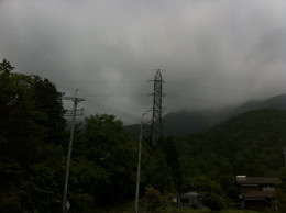 洗浄後の天気